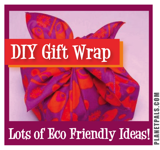DIY Eco friendly Gift Wraps and Bows